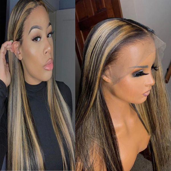 13x6 blonde lace front wigs highlight lace frontal wig brazilian straight remy front human wigs pre plucked, Black;brown
13x6 blonde lace front wigs highlight lace frontal wig brazilian straight remy front human wigs pre plucked, Black;brown
