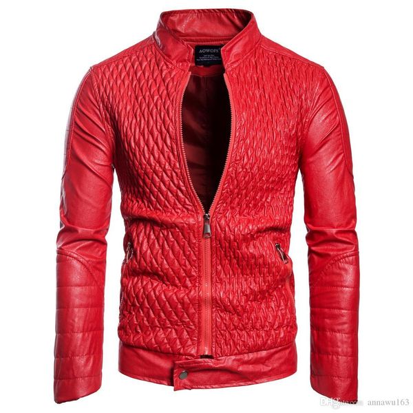 wholesale male leather jacket short slim clothing design stand collar casual motorcycle leather jacket men casual outwear, Black
wholesale male leather jacket short slim clothing design stand collar casual motorcycle leather jacket men casual outwear, Black