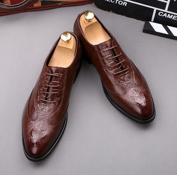 vivodsicco men oxford men leather dress shoes fashion business shoes dress pointed wedding, Black
vivodsicco men oxford men leather dress shoes fashion business shoes dress pointed wedding, Black
