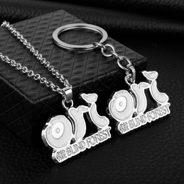 game jewelry ori and the blind forest keychain letter pendant necklace chaveiros men car bag keyrings accessories chain-30, Silver
game jewelry ori and the blind forest keychain letter pendant necklace chaveiros men car bag keyrings accessories chain-30, Silver