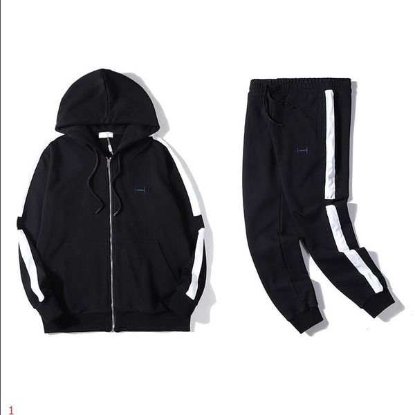 fashion men tracksuit mens jacket + pants sports suits black color tracksuits sets clothes size -3xl, Gray
fashion men tracksuit mens jacket + pants sports suits black color tracksuits sets clothes size -3xl, Gray
