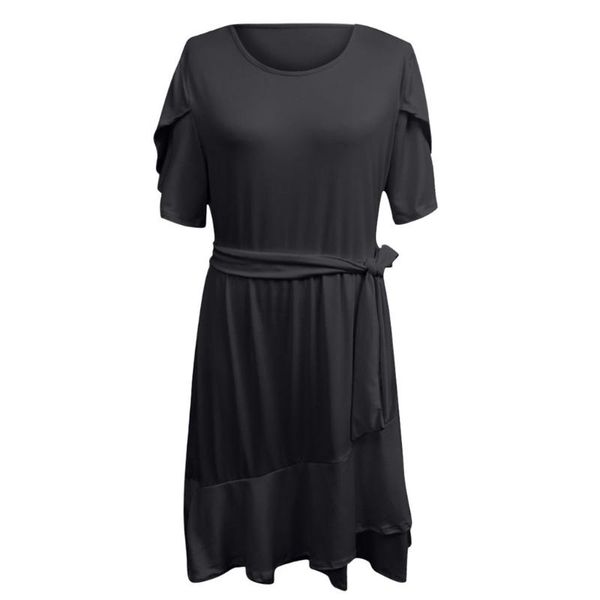 fashion new 2020 ladies striped pocket long sleeve dress women lady's summer solid short sleeve irregular hem, Black;gray
fashion new 2020 ladies striped pocket long sleeve dress women lady's summer solid short sleeve irregular hem, Black;gray