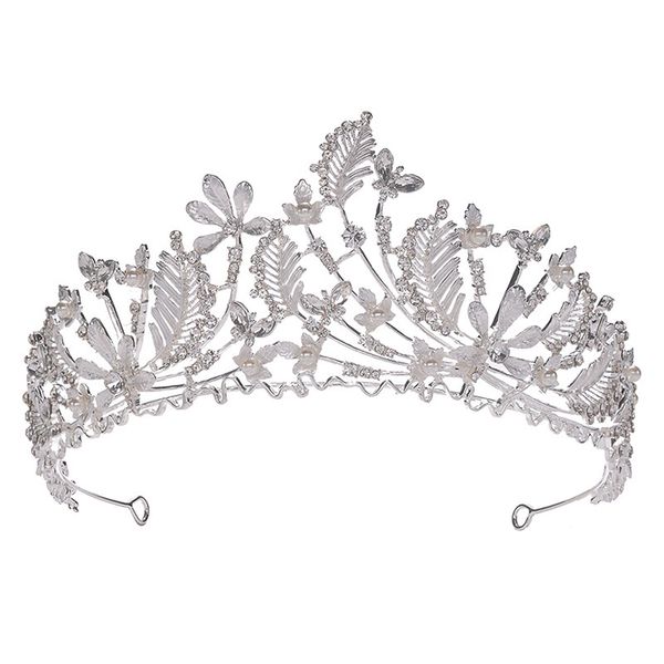 forseven fashion baroque handmade rhinestone silver flower shape crown tiara bridal wedding hair jewelry accessories jl, Golden;white
forseven fashion baroque handmade rhinestone silver flower shape crown tiara bridal wedding hair jewelry accessories jl, Golden;white