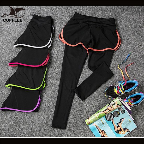 cufflle 2018 running pants 2 pieces women running pants set training professional gym shorts+leggings elastic jogging tights, Black;blue
cufflle 2018 running pants 2 pieces women running pants set training professional gym shorts+leggings elastic jogging tights, Black;blue