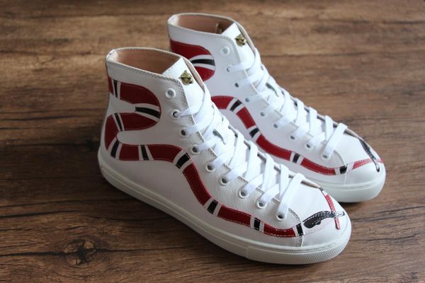 designer high-mens women casual shoes genuine leather metal tiger snake sneaker for men women size 35-46 t01, Black
designer high-mens women casual shoes genuine leather metal tiger snake sneaker for men women size 35-46 t01, Black