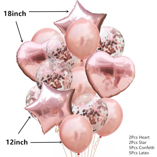 14pcs wedding birthday balloon round confetti ballon heart helium balloons birthday party decorations kids event baloes
14pcs wedding birthday balloon round confetti ballon heart helium balloons birthday party decorations kids event baloes