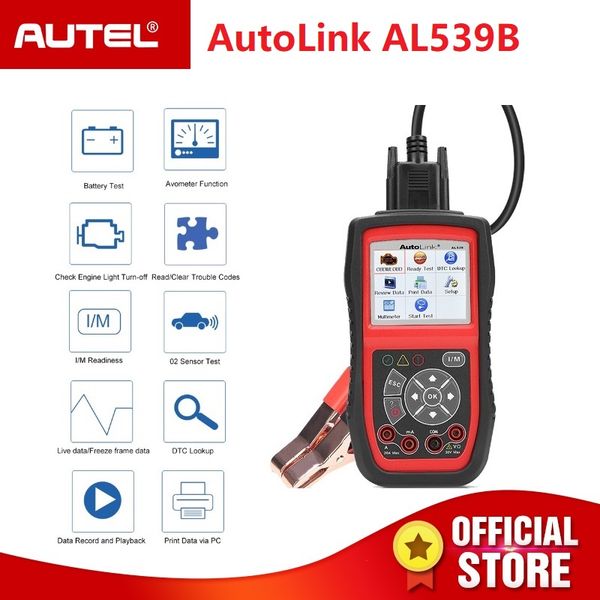autel autolink al539b obd2 scanner automotive electrical tester odb2 code reader obd 2 diagnostic tool for battery test pk al519
autel autolink al539b obd2 scanner automotive electrical tester odb2 code reader obd 2 diagnostic tool for battery test pk al519