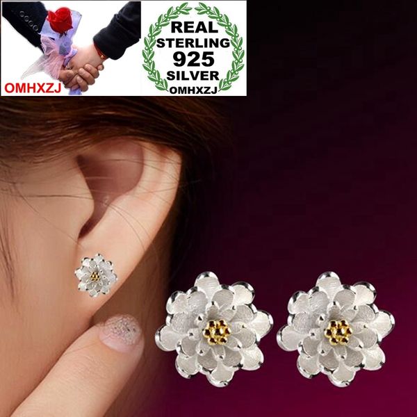 omhxzj wholesale jewelry sweet elegant fashion for woman wedding gift small fresh lotus 925 sterling silver stud earrings ys294, Golden;silver
omhxzj wholesale jewelry sweet elegant fashion for woman wedding gift small fresh lotus 925 sterling silver stud earrings ys294, Golden;silver