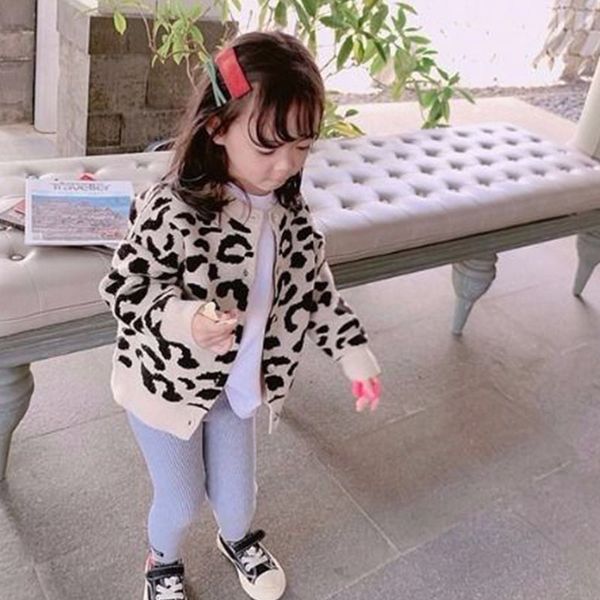 children kids sweater autumn baby girl cardigan leopard print casual thicken outerwear coat clothes 1-10t, Blue;gray
children kids sweater autumn baby girl cardigan leopard print casual thicken outerwear coat clothes 1-10t, Blue;gray