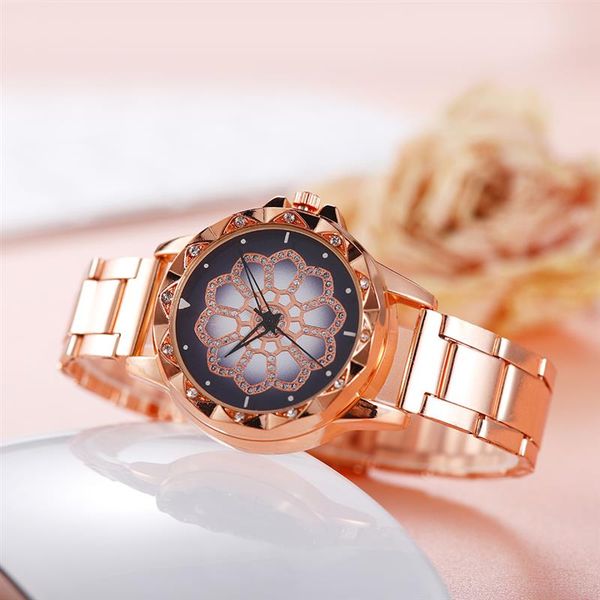 new good luck watch for women fashion luxury stainless steel quartz wristwatch popular flower ladies watches, Slivery;brown
new good luck watch for women fashion luxury stainless steel quartz wristwatch popular flower ladies watches, Slivery;brown