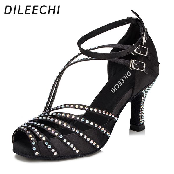 dileechi brand black stain diamond latin dance shoes female soft outsole plus size 43-45 rhinestone party square dance shoes
dileechi brand black stain diamond latin dance shoes female soft outsole plus size 43-45 rhinestone party square dance shoes