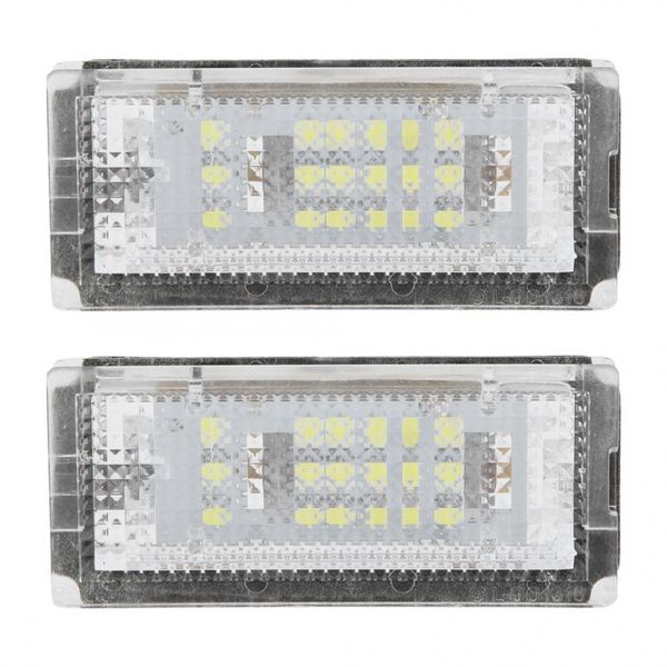 2pcs 18 led beads license plate led light lamp for car accesorios automovil lamp for auto car accessories