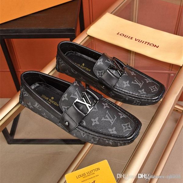 newst italian luxurious brand men genuine leather shoes handmade loafers slip on italian brand designers male dress shoes, Black
newst italian luxurious brand men genuine leather shoes handmade loafers slip on italian brand designers male dress shoes, Black