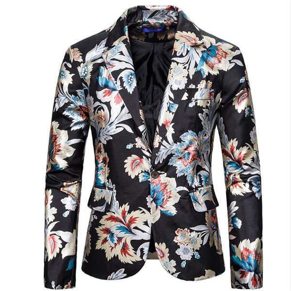 2019 new fashionable black white dark blue suit blazer masculino slim fit men suit jacket stage singer costume shiny blazers, White;black
2019 new fashionable black white dark blue suit blazer masculino slim fit men suit jacket stage singer costume shiny blazers, White;black