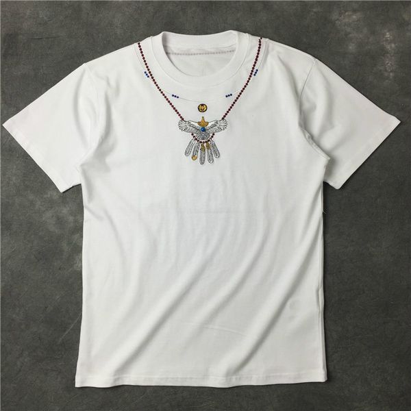 2020 mens ожерелье вышивка eagle дизайнер футболки short-sleevedsummer дышащий футболка casual простой мужчин и женщин уличная мода, White;black
2020 mens ожерелье вышивка eagle дизайнер футболки short-sleevedsummer дышащий футболка casual простой мужчин и женщин уличная мода, White;black