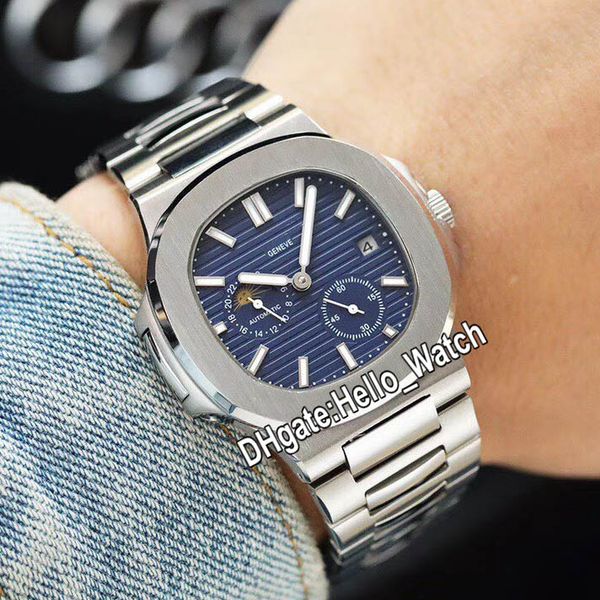 новый спорт nautilus дата 5712/1 5712 фазы луны автоматическая мужские часы синий циферблат браслет из нержавеющей стали мужские часы hello, Slivery;brown
новый спорт nautilus дата 5712/1 5712 фазы луны автоматическая мужские часы синий циферблат браслет из нержавеющей стали мужские часы hello, Slivery;brown