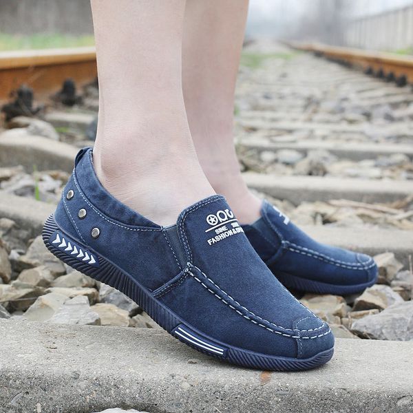 men casual shoes comfort breathable denim men loafers canvas shoes fashion slip on male summer sneakers zapatos footwear, Black
men casual shoes comfort breathable denim men loafers canvas shoes fashion slip on male summer sneakers zapatos footwear, Black
