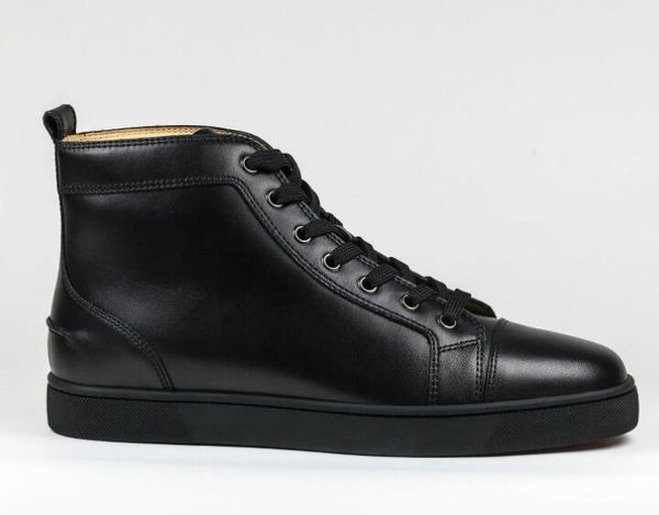 black leather high red bottom shoes slover designers men women louisflats red sole lace-up casual shoes - designer sneakers famous
black leather high red bottom shoes slover designers men women louisflats red sole lace-up casual shoes - designer sneakers famous