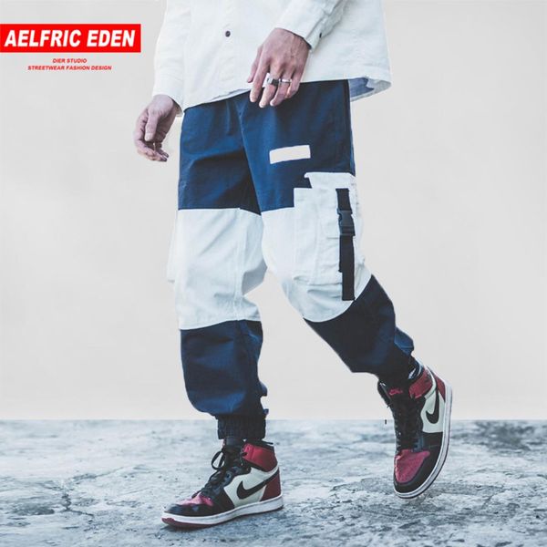 aelfric eden mens cargo pants casual harajuku color block patchwork ribbon side pockets trousers hip hop fashion streetwear b056, Black
aelfric eden mens cargo pants casual harajuku color block patchwork ribbon side pockets trousers hip hop fashion streetwear b056, Black