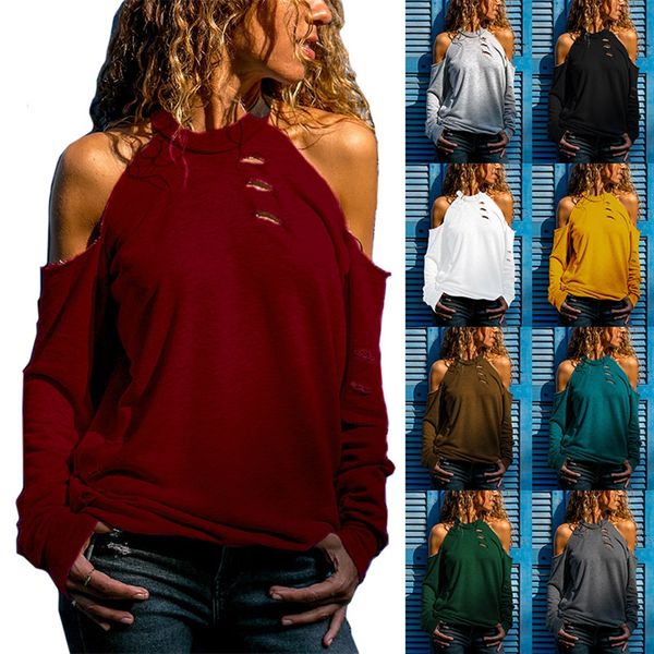 2019 autumn women's long sleeve hollowed hollow leisure 2019 autumn women's t-shirt long sleeve hollowed hollow leisure t-shirt to, White
2019 autumn women's long sleeve hollowed hollow leisure 2019 autumn women's t-shirt long sleeve hollowed hollow leisure t-shirt to, White