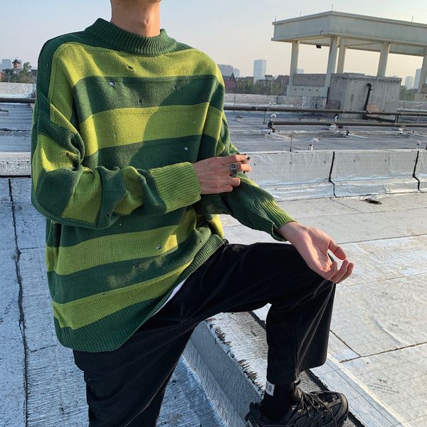 hole sweater sweater men warm fashion hit color casual o-neck knitted pullover mens loose knitting sweaters male sweter clothes, White;black
hole sweater sweater men warm fashion hit color casual o-neck knitted pullover mens loose knitting sweaters male sweter clothes, White;black