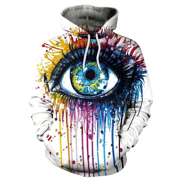 2019 new rainbow eye pattern autumn sweatshirts men hoodies 3d printing pullover funny tracksuits streetwear hoody, Black
2019 new rainbow eye pattern autumn sweatshirts men hoodies 3d printing pullover funny tracksuits streetwear hoody, Black