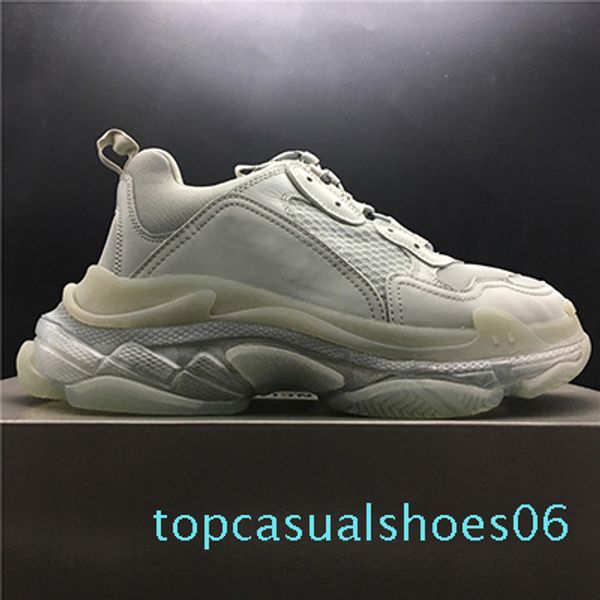 with box 2019 mens and womens casual shoes triple s clear sole white black green brand designer trainers 36-45 t06
with box 2019 mens and womens casual shoes triple s clear sole white black green brand designer trainers 36-45 t06