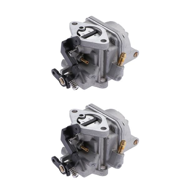 2x metal carburetor spare parts for 4-stroke 4/5 hp outboard, easy start, easy installation
2x metal carburetor spare parts for 4-stroke 4/5 hp outboard, easy start, easy installation