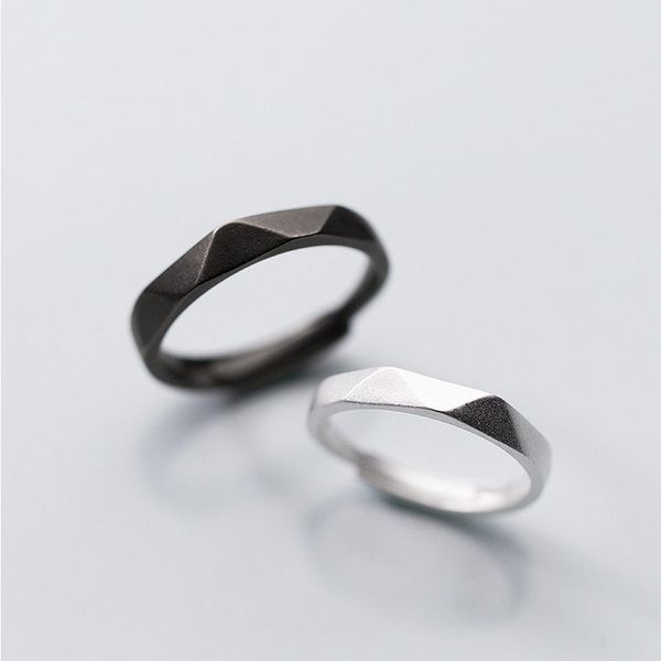 open adjustable couple ring black white 925 sterling silver rings for women men lover wedding fashion jewelry accessories gifts
open adjustable couple ring black white 925 sterling silver rings for women men lover wedding fashion jewelry accessories gifts
