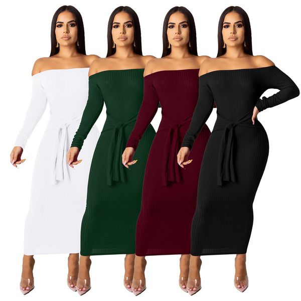 backless slash шея сексуальное платье повязки женщины с длинным рукавом пояс узкий пакет хип-платье империя solid bodycon причинно-следствен, Black;pink 
backless slash шея сексуальное платье повязки женщины с длинным рукавом пояс узкий пакет хип-платье империя solid bodycon причинно-следствен, Black;pink