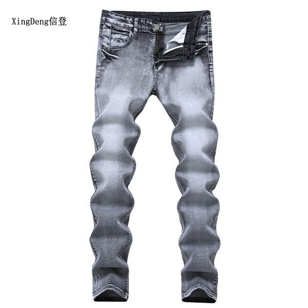 xingdeng men's classic fashion jeans brand straight pantalon homme jean slim distressed design pants fit regular pants plus size, Blue
xingdeng men's classic fashion jeans brand straight pantalon homme jean slim distressed design pants fit regular pants plus size, Blue