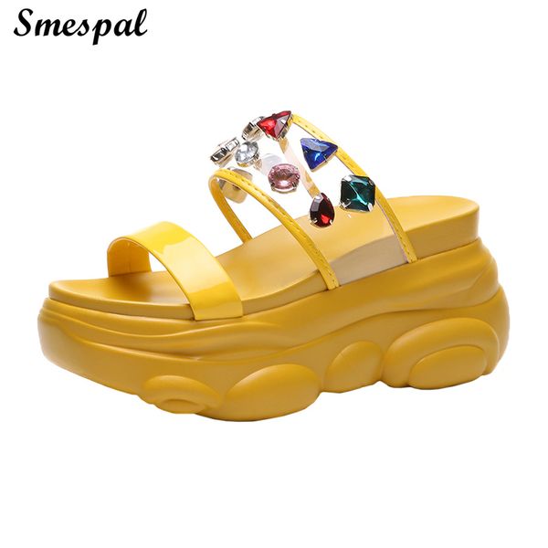 9 cm high heel women slippers embellished crystal rhinestone details women sandals, Black
9 cm high heel women slippers embellished crystal rhinestone details women sandals, Black