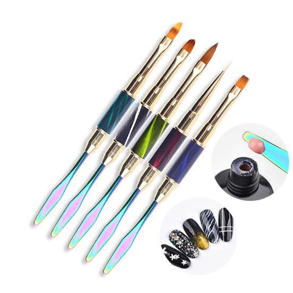 nail brushes for manicure gradient metal painting brush for nail brush gel flower drawing pen art tool manicure, Yellow
nail brushes for manicure gradient metal painting brush for nail brush gel flower drawing pen art tool manicure, Yellow