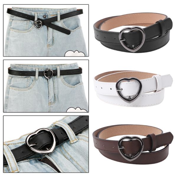 new lady girls waist belt heart shaped buckle faux leather women thin skinny fashion waistband 3 colors, Black;brown
new lady girls waist belt heart shaped buckle faux leather women thin skinny fashion waistband 3 colors, Black;brown
