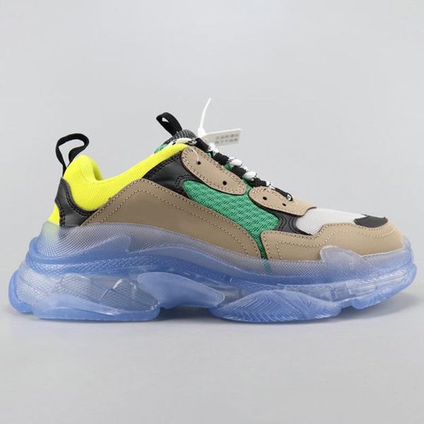 triple s clear casual shoes sole trainers paris sneaker clear bubble midsole designer luxury men womens fashion high quality, Black
triple s clear casual shoes sole trainers paris sneaker clear bubble midsole designer luxury men womens fashion high quality, Black