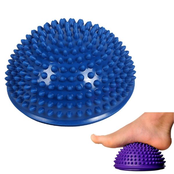 fitness yoga half ball crossfit foot massager gym pilates mat muscle relax banlance spiky foot sole trigger point stability ball 
fitness yoga half ball crossfit foot massager gym pilates mat muscle relax banlance spiky foot sole trigger point stability ball
