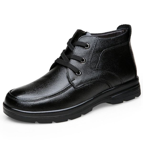 new 2019 winter men cotton shoes keep warm plush men snow boots waterproof men leather ankle boots quality casual shoes black
new 2019 winter men cotton shoes keep warm plush men snow boots waterproof men leather ankle boots quality casual shoes black