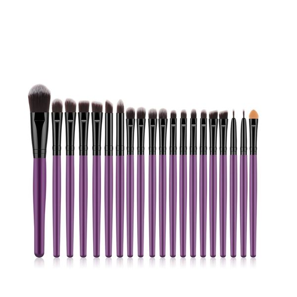 20pcs purple black wooden handle brown gold tube eye makeup brush set blooming outline tool to create a refined look #lr1
20pcs purple black wooden handle brown gold tube eye makeup brush set blooming outline tool to create a refined look #lr1