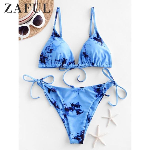 zaful bikinis set tie dye padded string bikini swimsuit wire spaghetti straps triangle bikini removable padded swimwear2020
zaful bikinis set tie dye padded string bikini swimsuit wire spaghetti straps triangle bikini removable padded swimwear2020