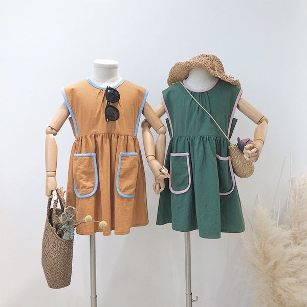 2020 baby girls summer dress cotton patchwork pockets toddlers kids princess vest dresses for girls costumes, Red;yellow
2020 baby girls summer dress cotton patchwork pockets toddlers kids princess vest dresses for girls costumes, Red;yellow