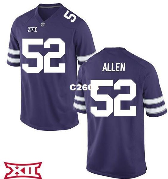 men kansas state wildcats nick allen #52 real full embroidery college jersey size s-4xl or custom any name or number jersey, Black;red
men kansas state wildcats nick allen #52 real full embroidery college jersey size s-4xl or custom any name or number jersey, Black;red
