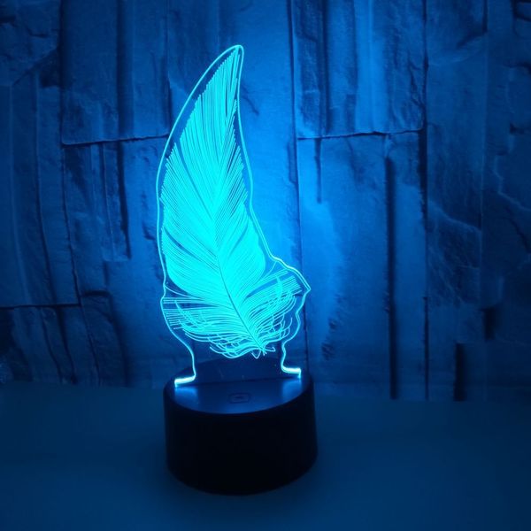 heat sell new pattern feather colorful 3d originality vision small night-light deskoriginality usb 3d three-dimensional desk lamp
heat sell new pattern feather colorful 3d originality vision small night-light deskoriginality usb 3d three-dimensional desk lamp
