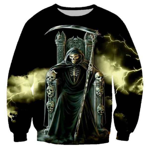 2019 new 3d print sweatshirts skull last sharajuku men pullover hoodies long sleeve crewneck streetwear hoody clothing 5xl, Black
2019 new 3d print sweatshirts skull last sharajuku men pullover hoodies long sleeve crewneck streetwear hoody clothing 5xl, Black