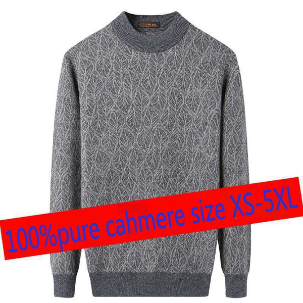 new autumn winter thickened 100%pure cashmere men round collar pullover knitted sweater casual standard wool plus size xs-4xl5xl, White;black
new autumn winter thickened 100%pure cashmere men round collar pullover knitted sweater casual standard wool plus size xs-4xl5xl, White;black