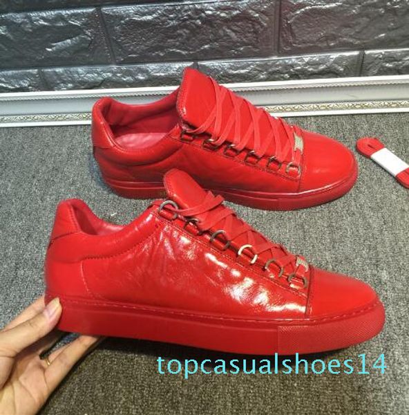 2017 new designer name brand man casual shoes flat kanye west fashion wrinkled leather lace-up low cut trainers runaway arena size 46 t14, Black
2017 new designer name brand man casual shoes flat kanye west fashion wrinkled leather lace-up low cut trainers runaway arena size 46 t14, Black