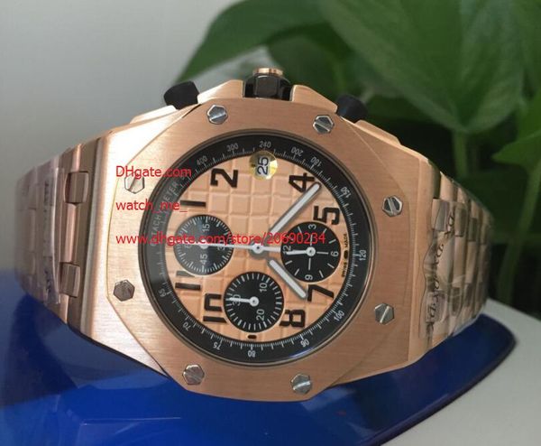 factory supplier mens watches wristwatch 42mm limited quartz chronograph black dial stainless steel watches rose gold, Slivery;brown
factory supplier mens watches wristwatch 42mm limited quartz chronograph black dial stainless steel watches rose gold, Slivery;brown