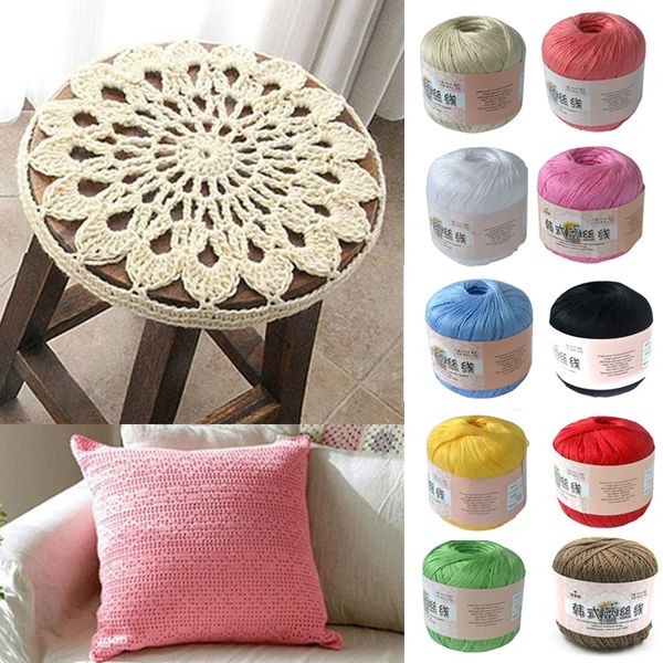 50g/ball crochet cotton yarn 2 ply middle thin 0.8mm lace cotton yarn hand-knitting yarn machine knitting crochet threads, Black;white 
50g/ball crochet cotton yarn 2 ply middle thin 0.8mm lace cotton yarn hand-knitting yarn machine knitting crochet threads, Black;white