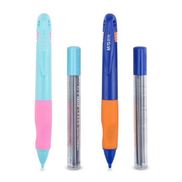 m&gkawaii plastic mechanical pencil 1.1mm easy start cute automatic pencil correct grasp for kids writing school supplies, Blue;orange
m&gkawaii plastic mechanical pencil 1.1mm easy start cute automatic pencil correct grasp for kids writing school supplies, Blue;orange