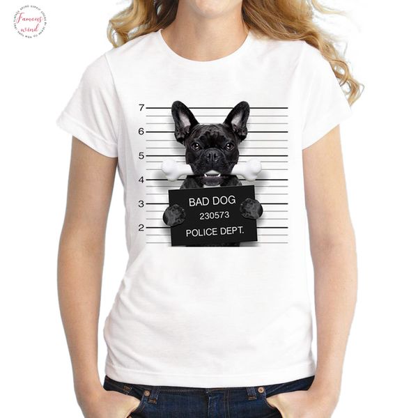 2018 dog police dept design women t shirt bulldog t shirt novelty short sleeve tee pug printed bad dog, White
2018 dog police dept design women t shirt bulldog t shirt novelty short sleeve tee pug printed bad dog, White