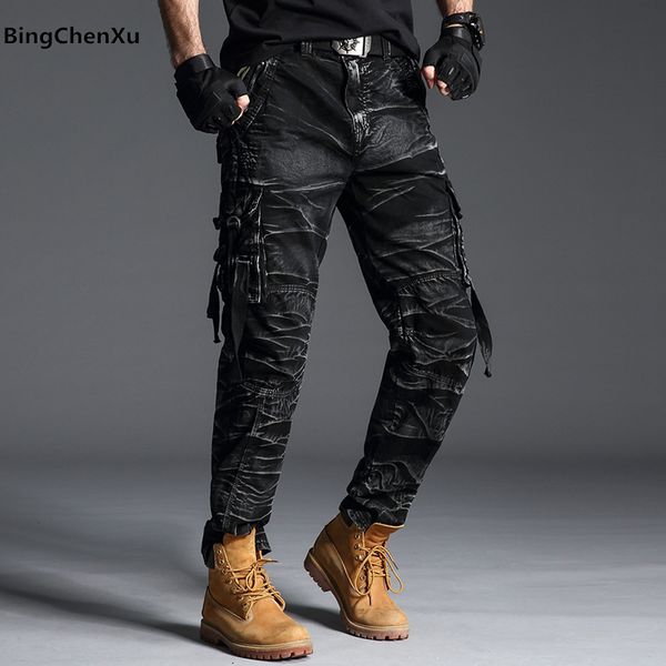 tactical camouflage pants men cargo pants men combat army pant cotton many pockets flexible man casual trousers 4997, Black
tactical camouflage pants men cargo pants men combat army pant cotton many pockets flexible man casual trousers 4997, Black